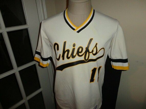 Vtg 80's White Champion #11 Chiefs Football Scree… - image 1