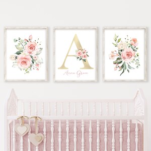 rose nursery decor