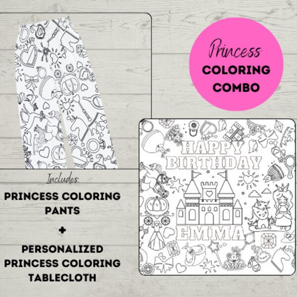 Princess Tablecloth Etsy