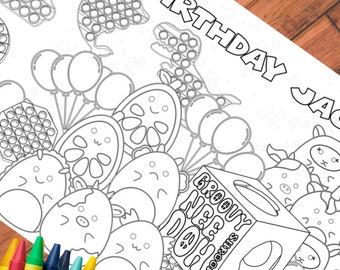 Nappe de Pâques à colorier - Nappe de Pâques pour enfants - 118x85cm Nappe de Pâques à colorier - Nappe de Pâques pour enfants - 118x85cm