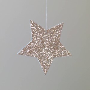 New baby gift, grandson / granddaughter gift, moon & stars baby mobile, gift for new mother, gender neutral nursery image 2