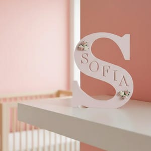 floral girls room decor