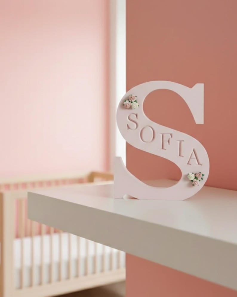 floral girls room decor