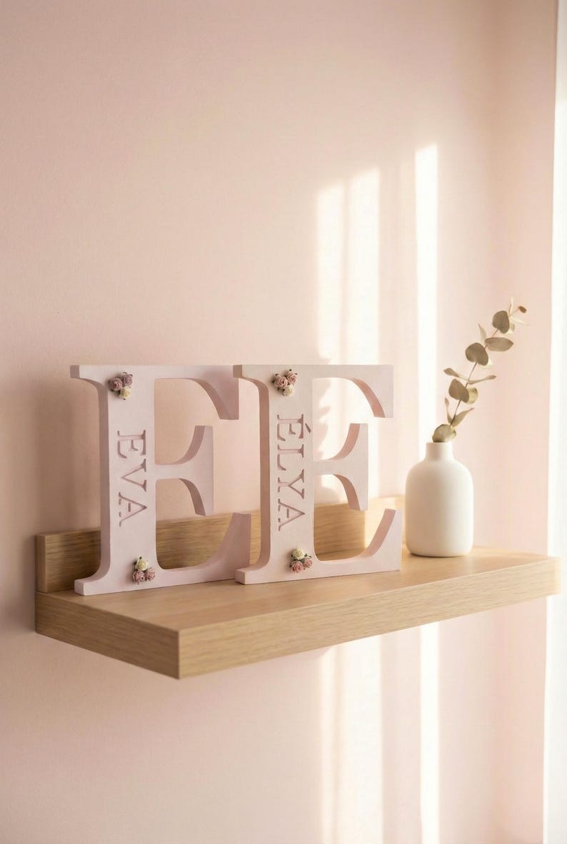 baby pink nursery decor