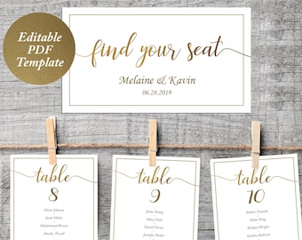 table seating plan etsy