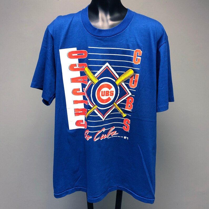 90s Chicago Cubs 1990 Sunburst Sportswear Xl L Xl T Shirt Big Etsy 90s Chicago Cubs 1990 Sunburst Sportswear Xl L Xl T Shirt Big Etsy