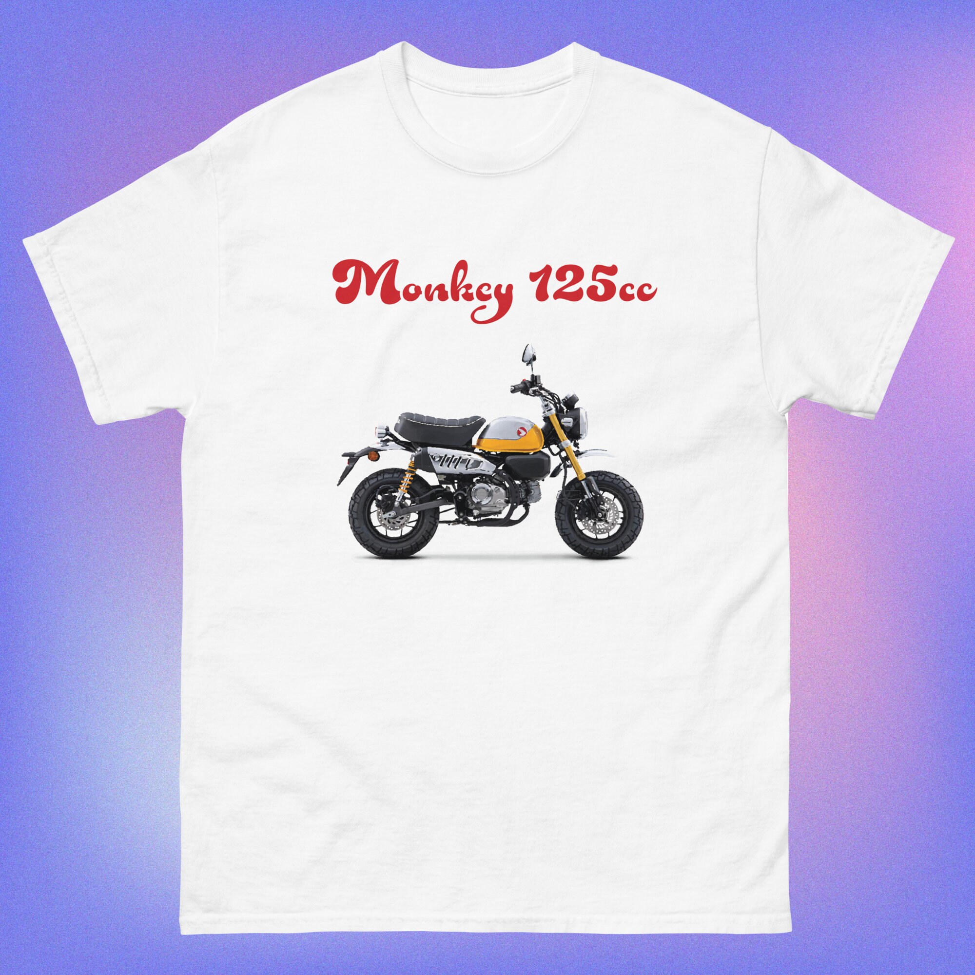 Honda Monkey Unisex Tee Shirt T Shirt T shirt Monkey 125 Honda