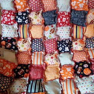 Baby rag quilt