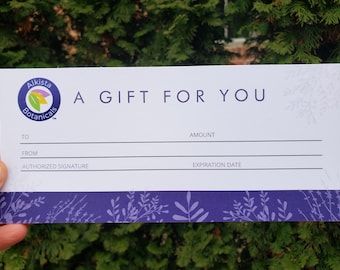 GIFT CERTIFICATE | Give Alkista Botanicals for any occasion!