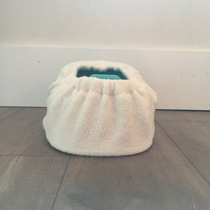 Mini Potty Cozy in organic fleece