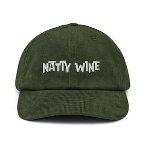 Natural Wine Hat Corduroy Natty Wine Gift Wine Accessory