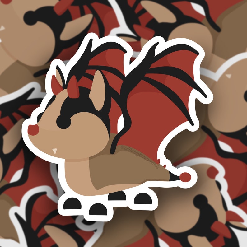assorted roblox stickers adopt me sticker pack 255 etsy
