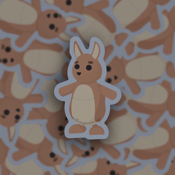Roblox Sticker Adopt Me Sticker Roblox Adopt Me Kangaroo Etsy Roblox Sticker Adopt Me Sticker Roblox Adopt Me Kangaroo Etsy