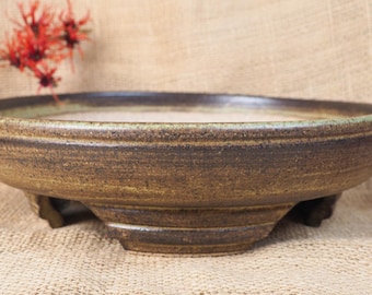 Pot de présentation pour bonsaï, jardinière, shohin/komono japonais, grès