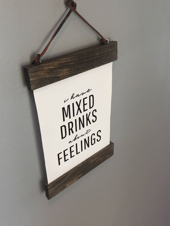 Items similar to Hanging Wall Canvas with Quote on Etsy