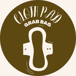 Stoffpad Grab Bag - Stoffbinden - Wiederverwendbare Pads - Pads - Menstruations Pads - Schwere Pad - Moderate Pad - Liner - Light Pads
