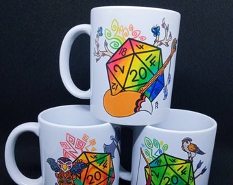 D&D Class Mugs