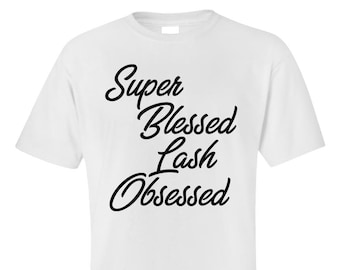 Blessed T Shirt Slouch Tee Slogan Statement Bloggers Celebrity Lucky Fashion