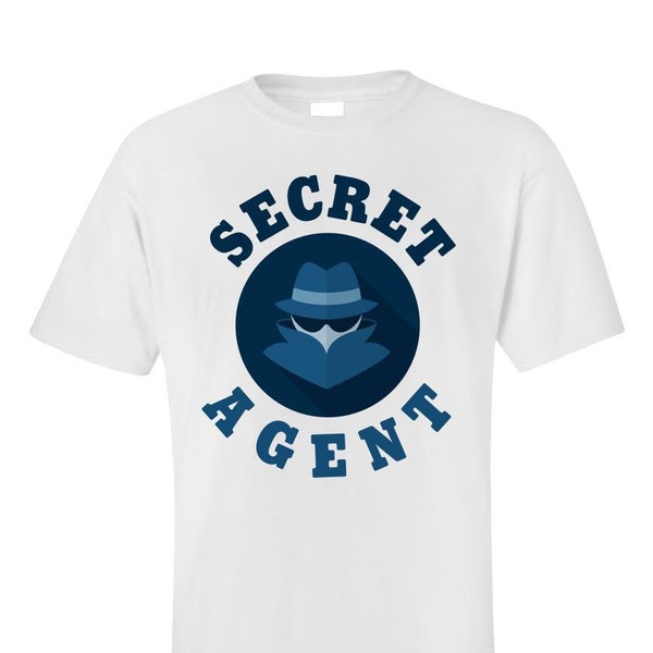 Secret Agent - Spy Shirt - Mystery Shirt - Secret Agent Shirt - Gift For Spy - Secret Agent Gift - Spy T Shirt - James Bond