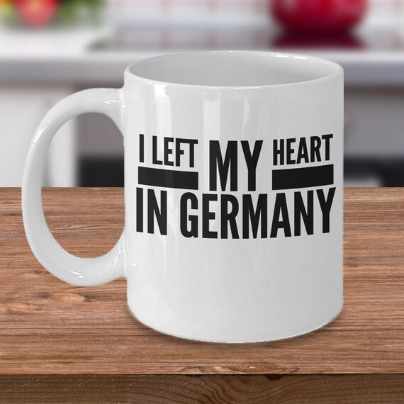 German Coffee Mug Gift Ideas For Germans Germany Gifts I Etsy
