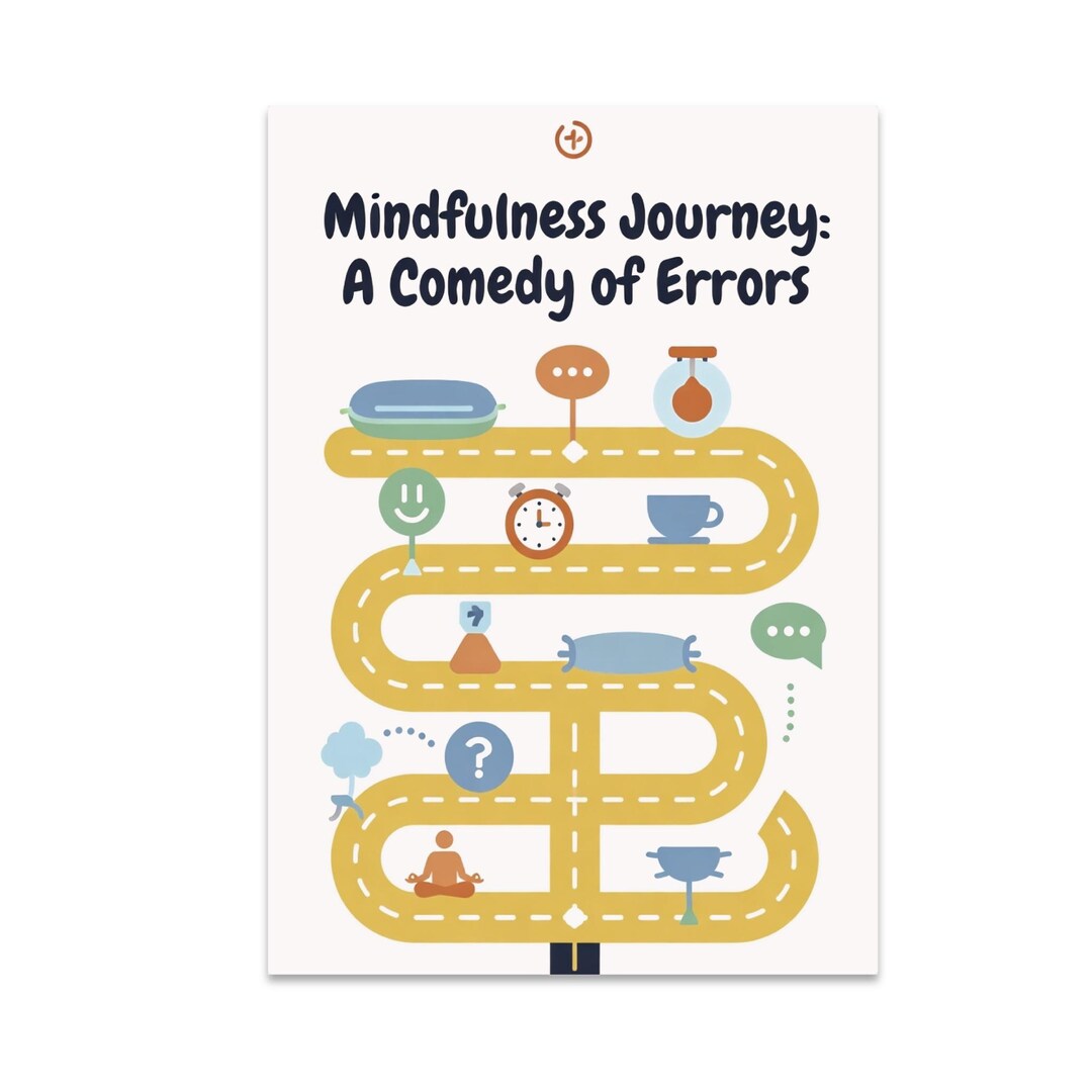 Fun Raod Map Mindfulness Journey Poster - Fun Road Map With Bright Colors - Etsy