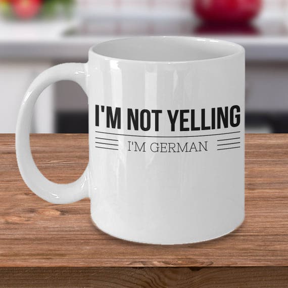 German Coffee Mug German Gift Ideas Gifts For Germans | Etsy