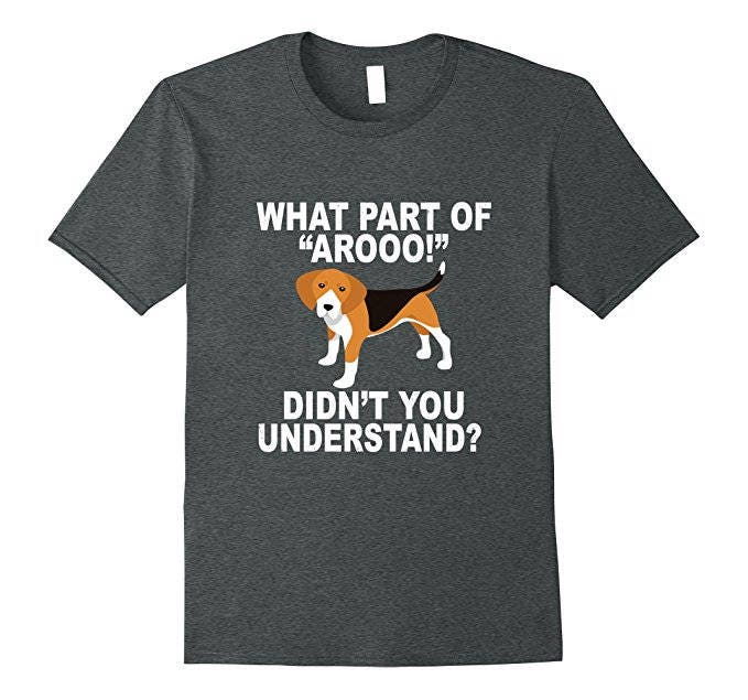 beagle in pocket t shirt