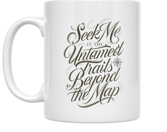 Adventure Coffee Mug, Adventure Seeker Mug, Trail Lover, Outdoor Enthusiast