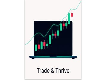 Stock Market Poster, Color Wall Art, Motivate Trader, Day Trading Enthusiast