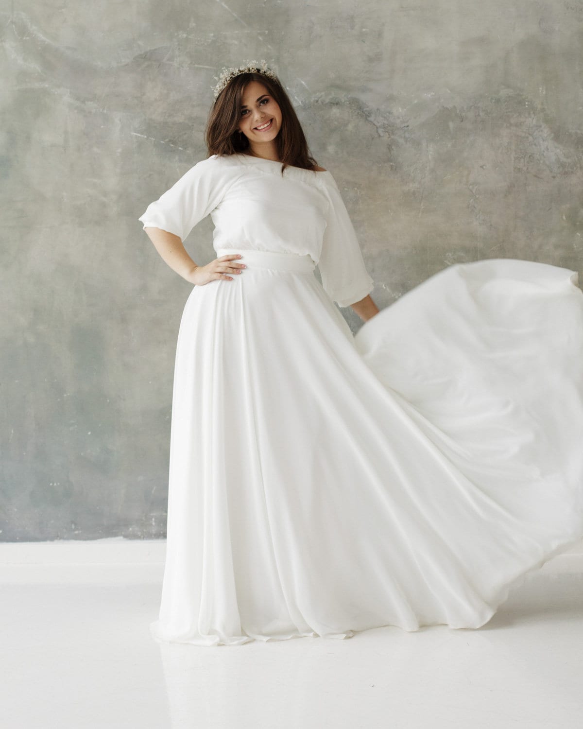 plus size rustic wedding dresses