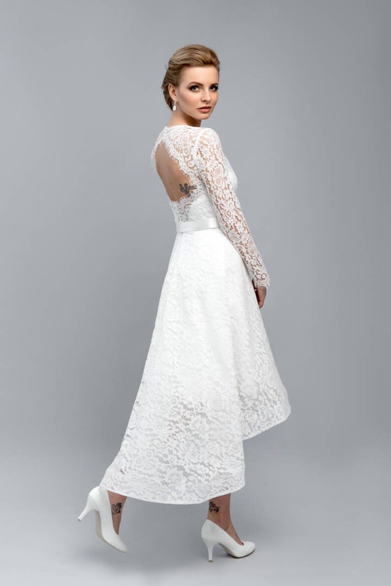 Short Vintage Wedding Dress
