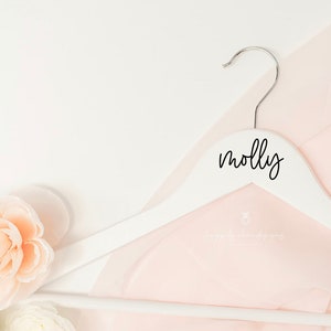 Bridesmaid wood hanger- bridesmaid dress hanger- personalized hangers- bridesmaid proposal gift- hanger with name- bridesmaid gifts for wedd