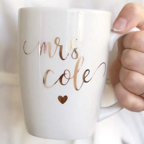 Wifey Mug Wifey Coffee Mugs Bride Mug Bridal Shower Gift Idea Etsy