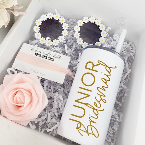 Junior Bridesmaid Proposal Box Sunglasses Flower Girl Etsy