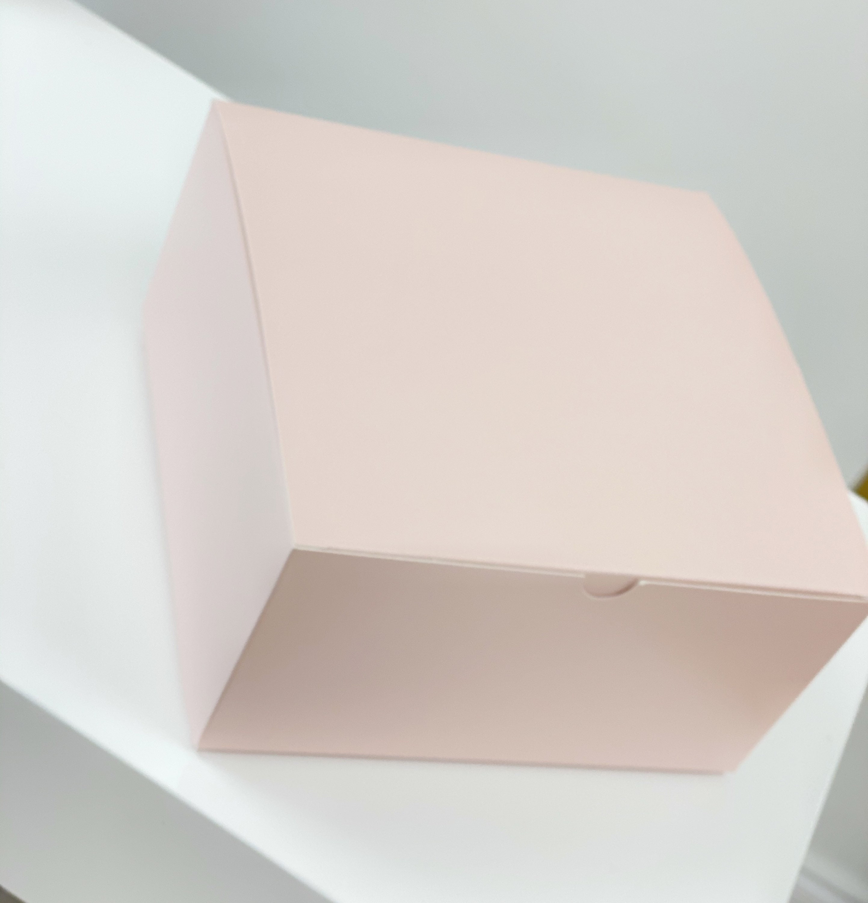 BLANK pink boxes blush gift boxes bridesmaid proposal boxes pink