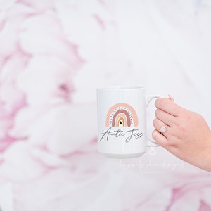 Baby announcement pregnancy announcement ideas promoted to mug set auntie mug mom to be aunt to be mug godmother proposal idea image 2