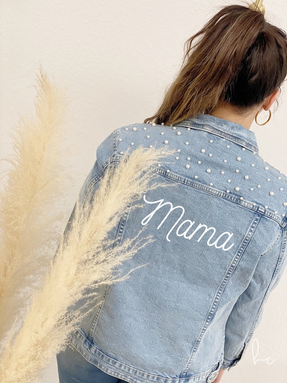 Mama cheap denim jacket