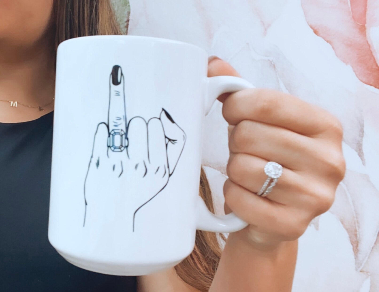 Diamond Ring Coffee Mug