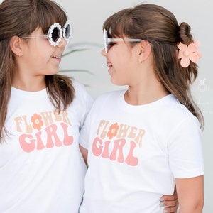 Flower girl proposal gift box will you be my flower girl retro flower girl shirt personalized tumbler cup flower girl daisy sunglasses image 2