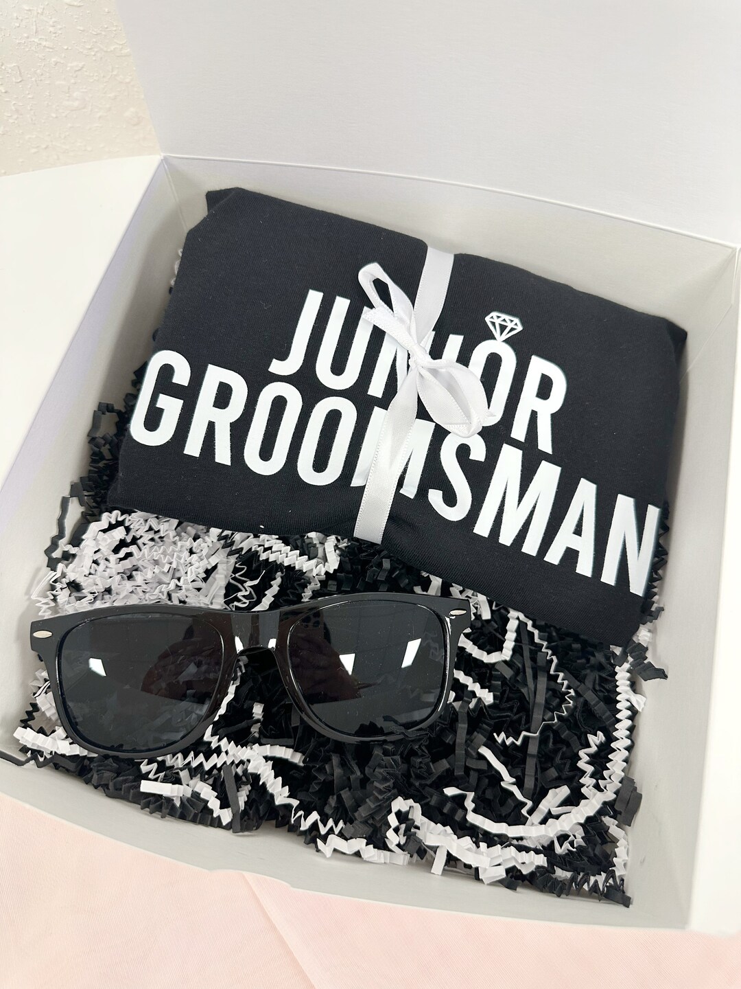 Junior Groomsman Proposal Set Will You Be My Jr Groomsman Junior