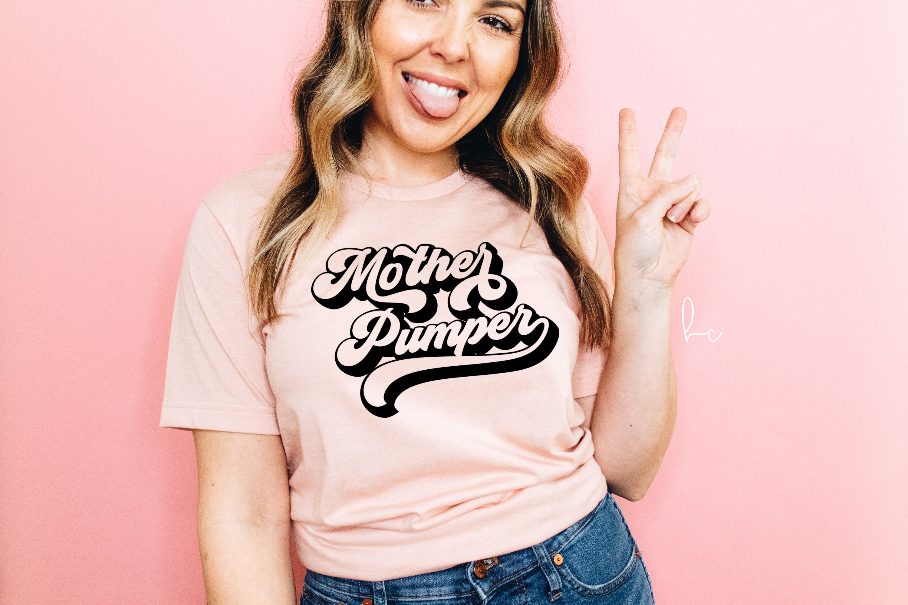 retro mother pumper shirt mothers day tshirts mom gift