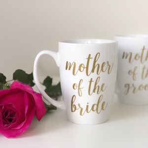 Mother of the bride mug mother of the groom mug mother of the bride gift mother of the groom gift i survived my daughters wedding mug image 2