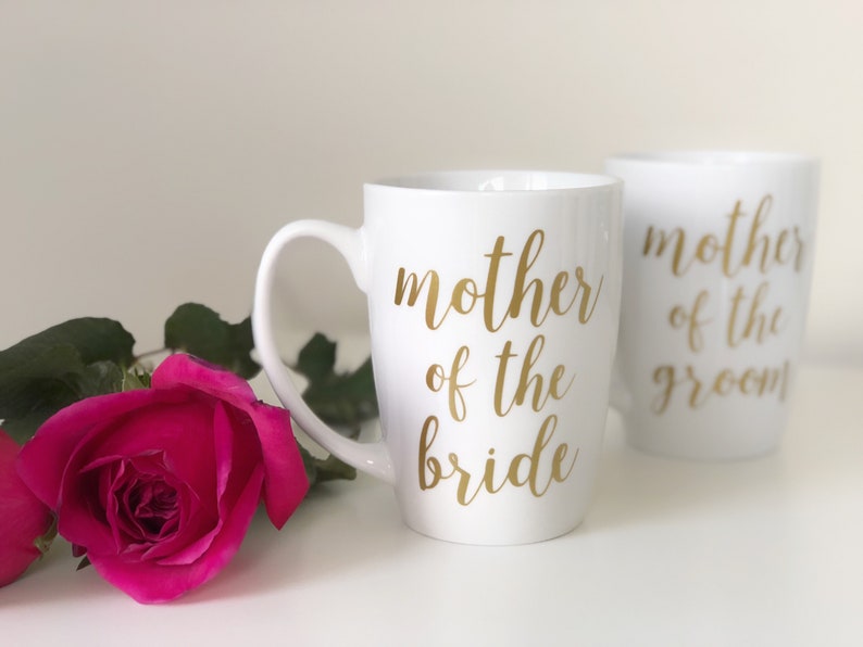 Mother of the bride mug mother of the groom mug mother of the bride gift mother of the groom gift i survived my daughters wedding mug image 2