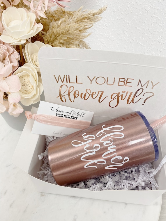 Flower Girl Proposal Box Set Flower Girl Gift Ideas Junior