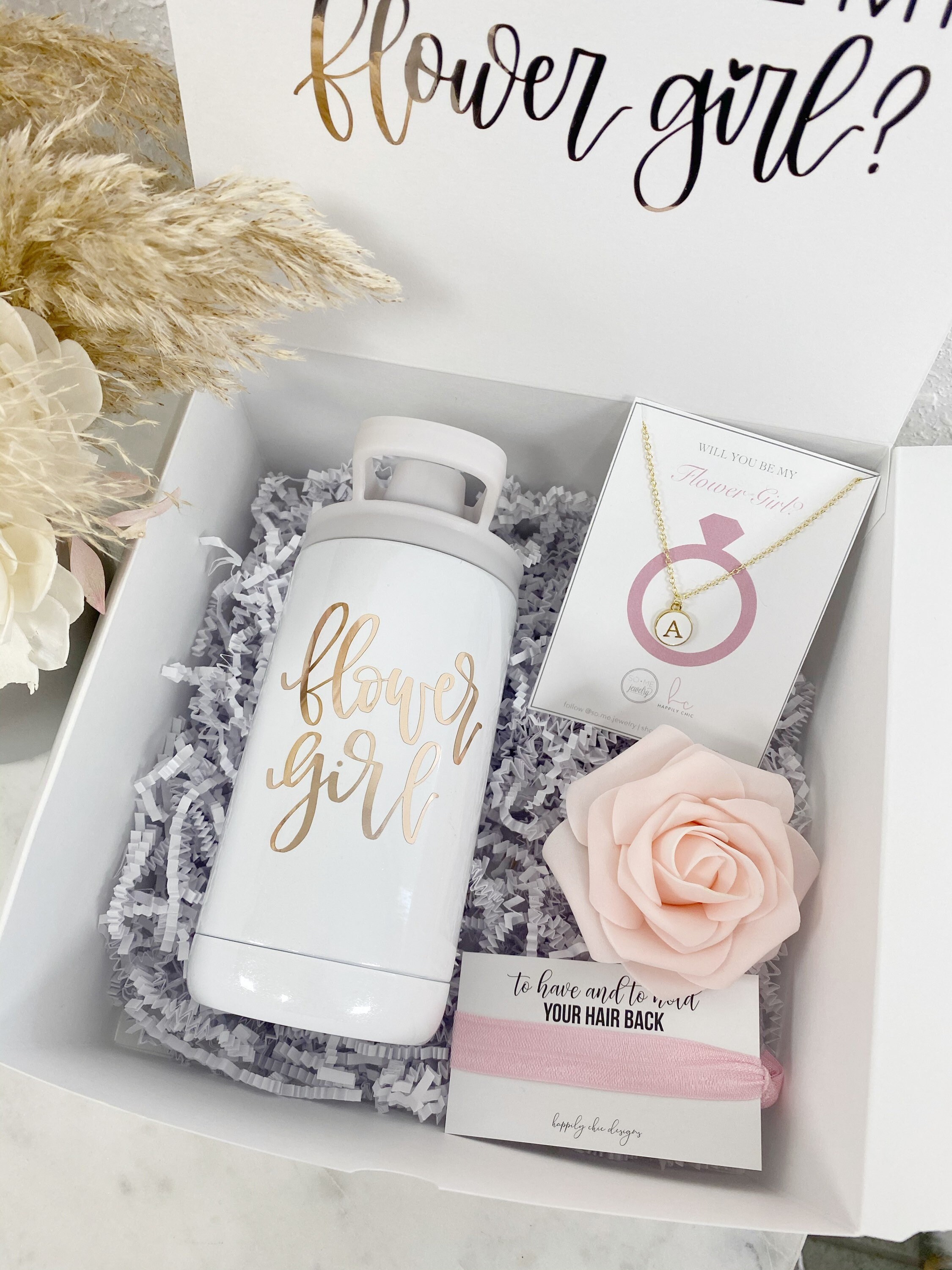 Flower girl proposal gift box will you be my flower girl petal patrol