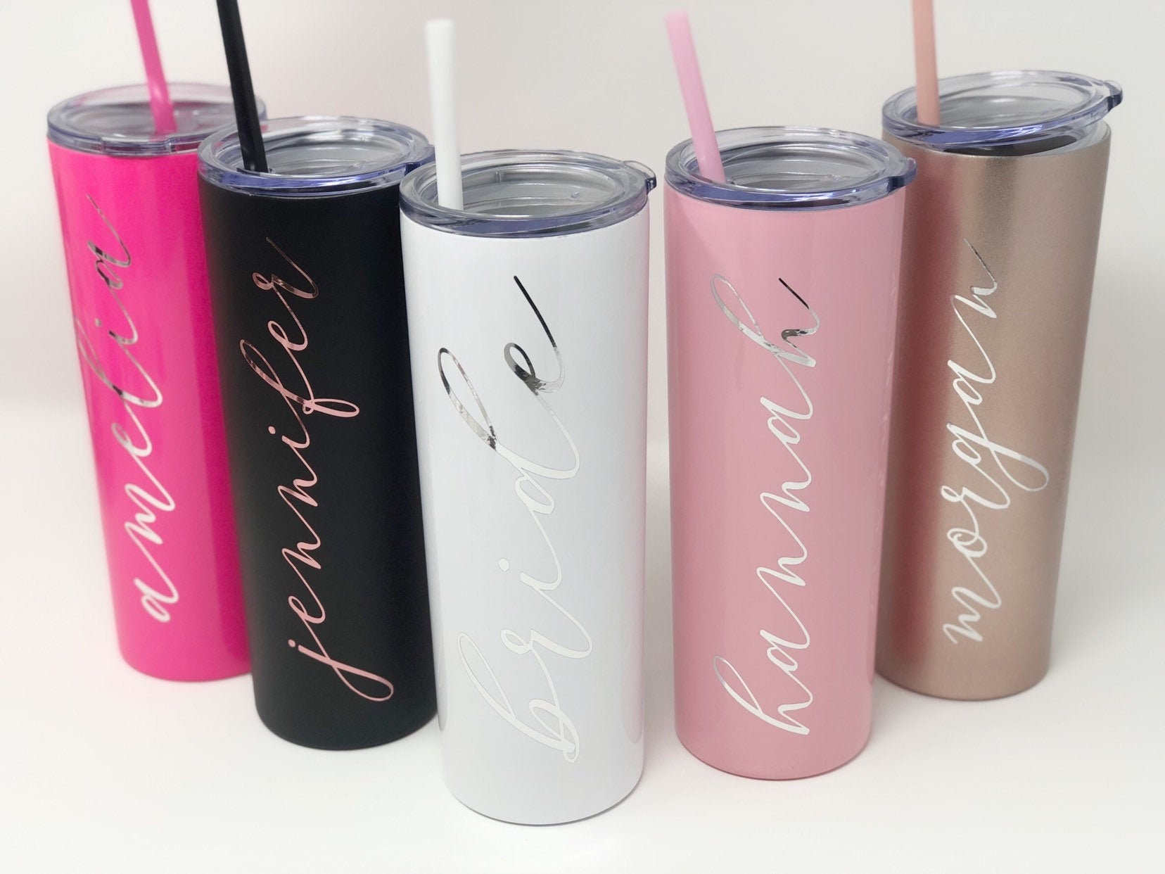 Personalized Bridesmaid Tumblers Bridesmaid Proposal Box Etsy