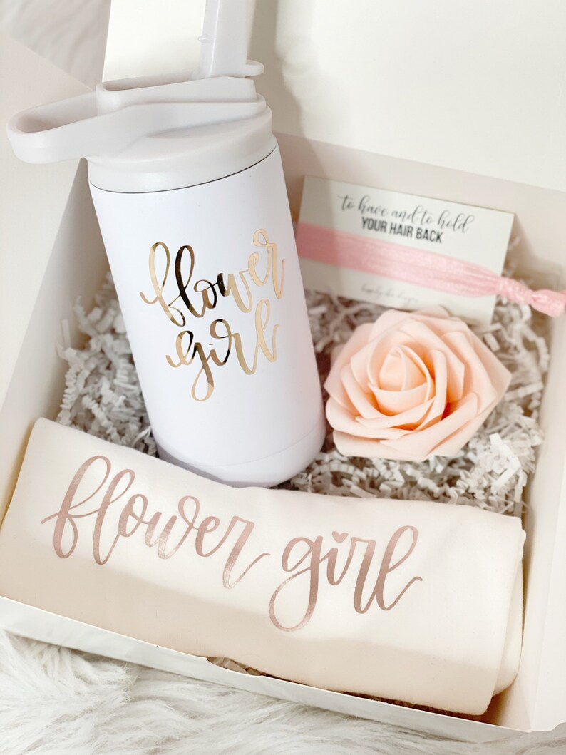 Flower girl proposal gift box will you be my flower girl Etsy