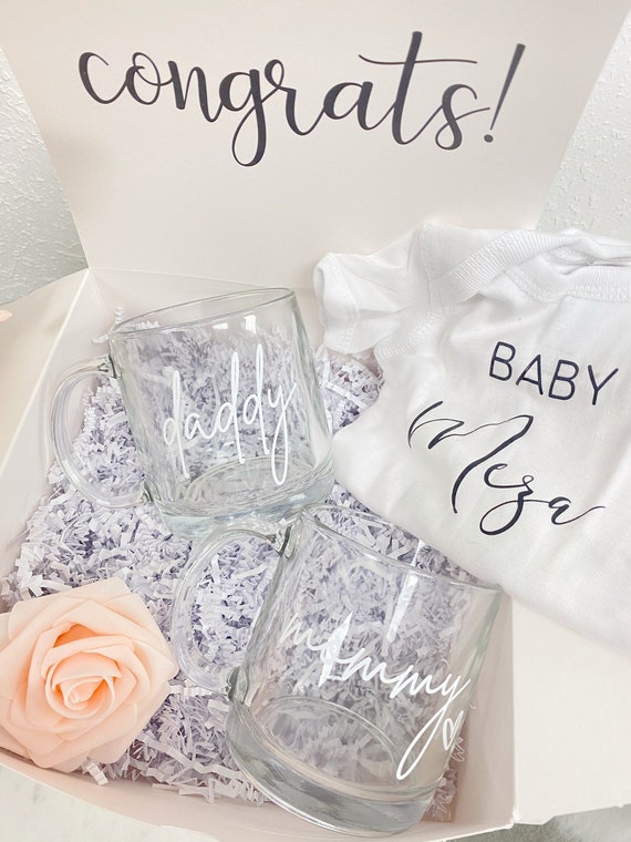 Pregnancy Gift Est 2022-new Parents Gifts-mommy and Daddy Est 2023 11 Oz  Mug Set Gender Neutral Baby Gift Set for New and Expecting Parents 