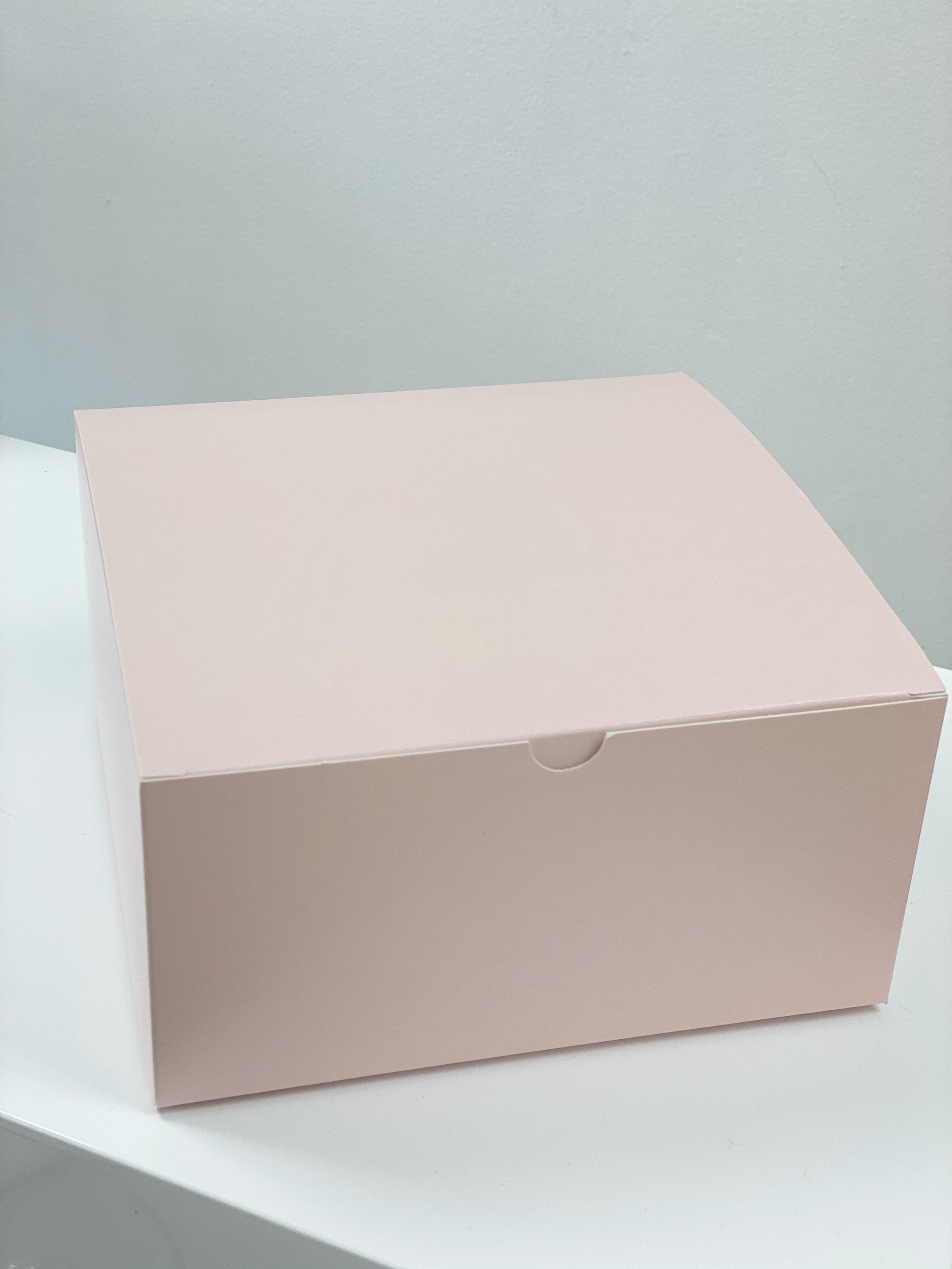 BLANK pink boxes blush gift boxes bridesmaid proposal boxes pink