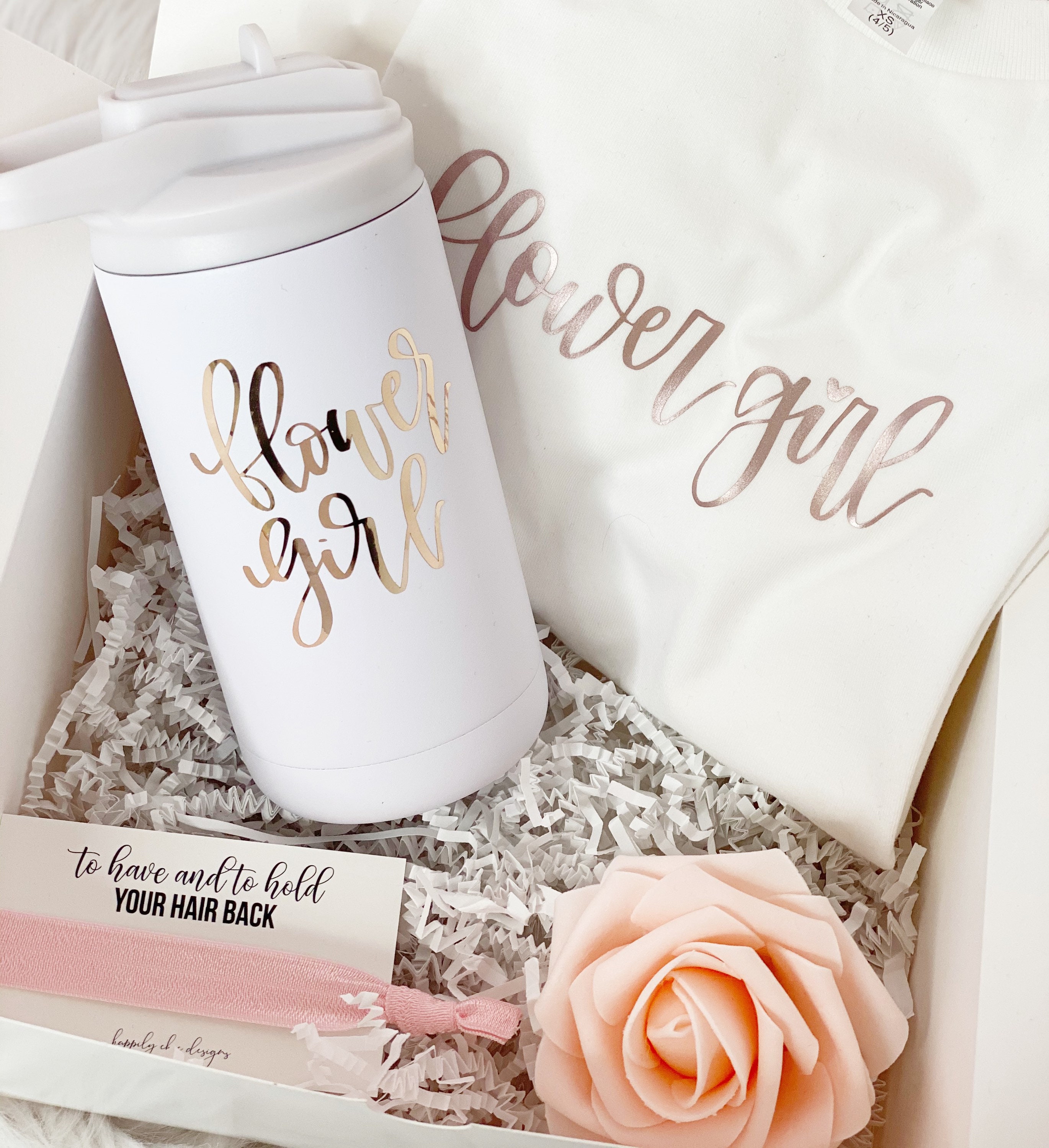 flower girl proposal box